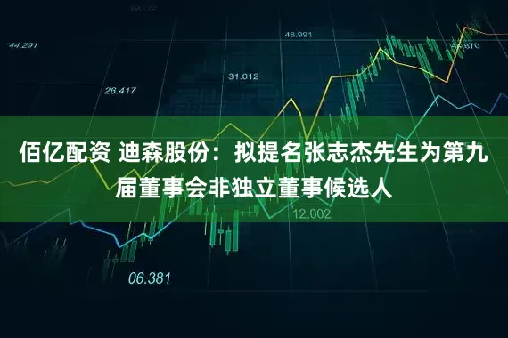 佰亿配资 迪森股份：拟提名张志杰先生为第九届董事会非独立董事候选人